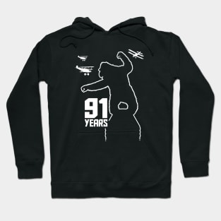 KING KONG 91 YEARS - Marker line Hoodie